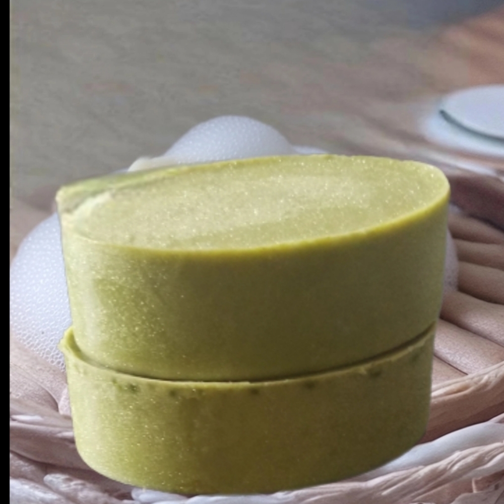 Green Handmade Soap Bar